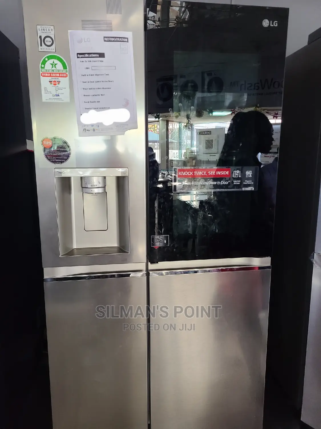 LG Insta View Door in Door Fridge