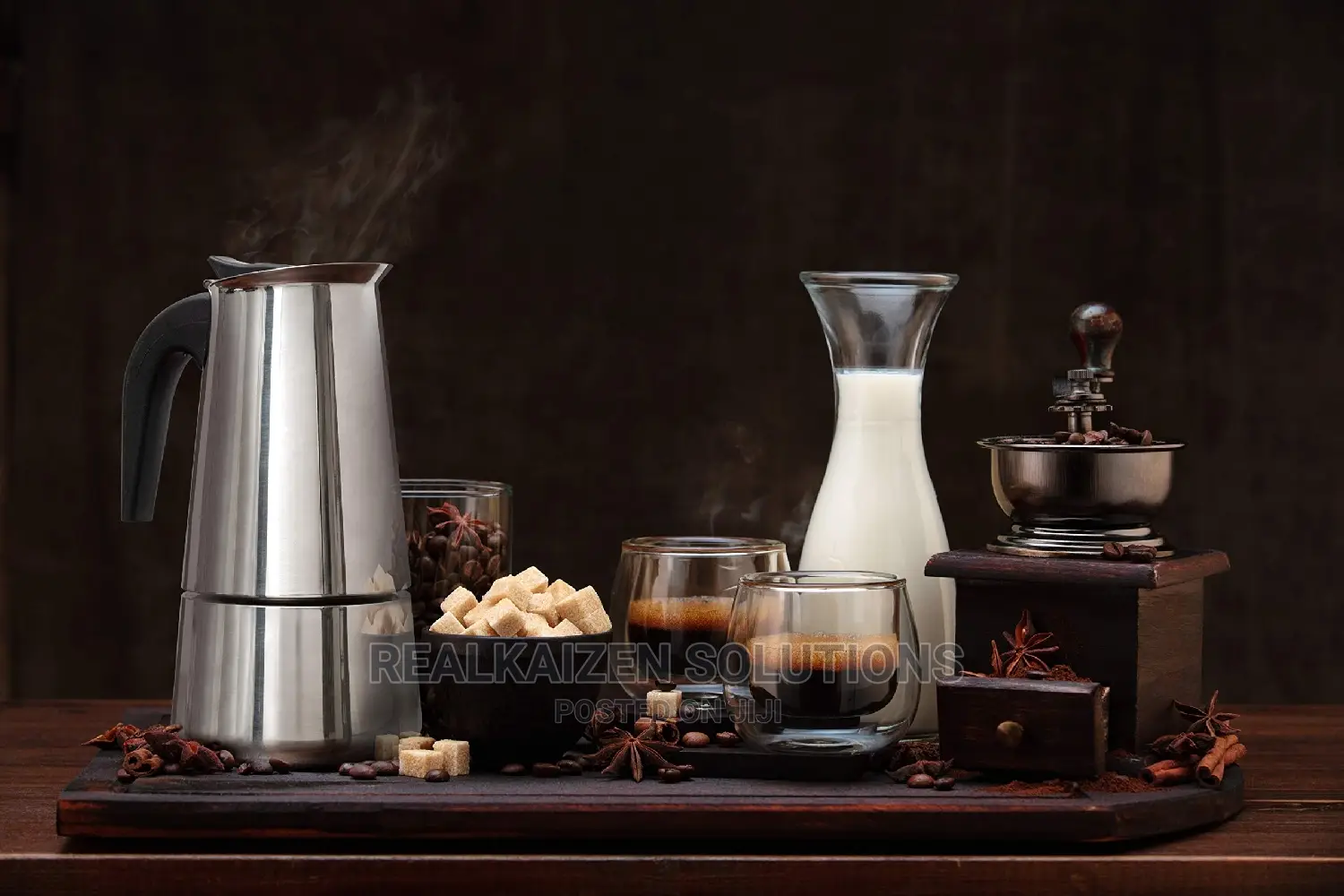 Stainless Steel 6 Cup Espresso Stovetop Moka Coffee Maker