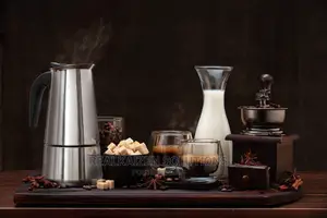 Stainless Steel 6 Cup Espresso Stovetop Moka Coffee Maker