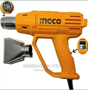 Ingco 2000W Heat Gun With Soft Rubber Grip