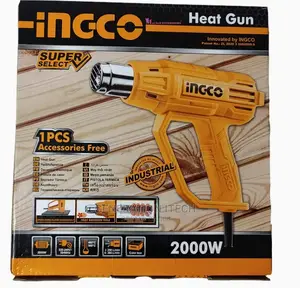 Ingco 2000W Heat Gun With Soft Rubber Grip