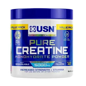 Creatine Monohydrate Micronized 40 Servings.