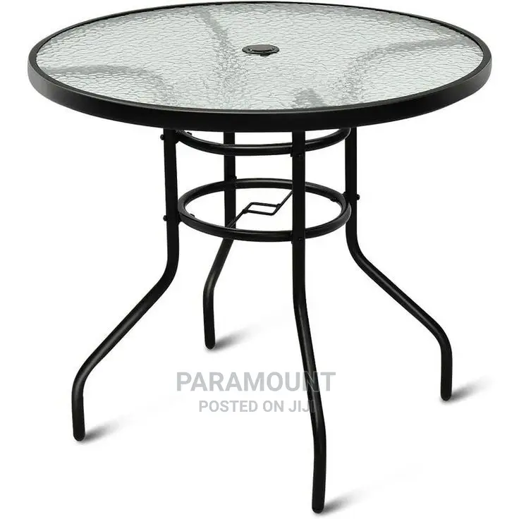 Out Door Glass Table