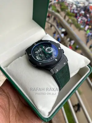 Original Green Hublot Digital Watch