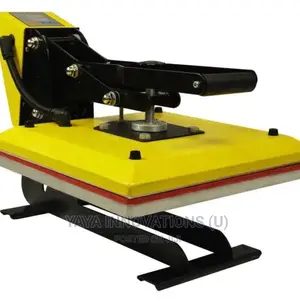 Yellow Heatpress Machine