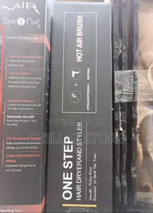 One Step Hairdryer