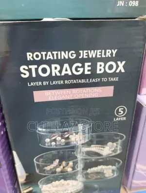Rotation Jewelry Storage Box
