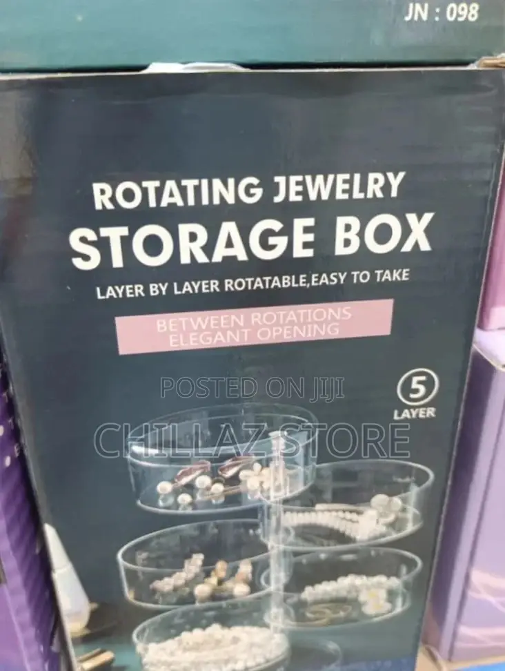 Rotation Jewelry Storage Box