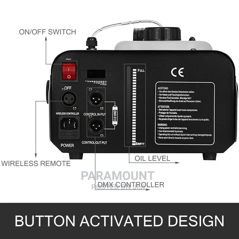 9 Led Fog Machine