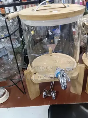 Glass Juice Dispenser