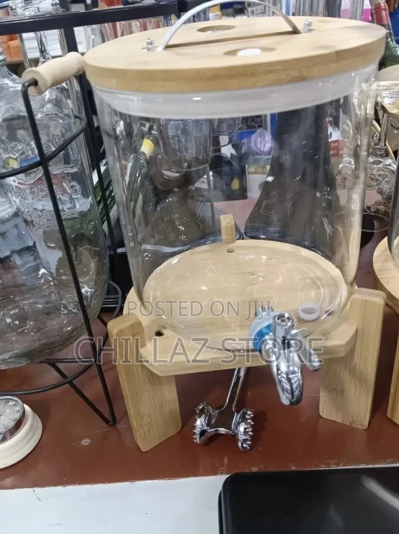 Glass Juice Dispenser
