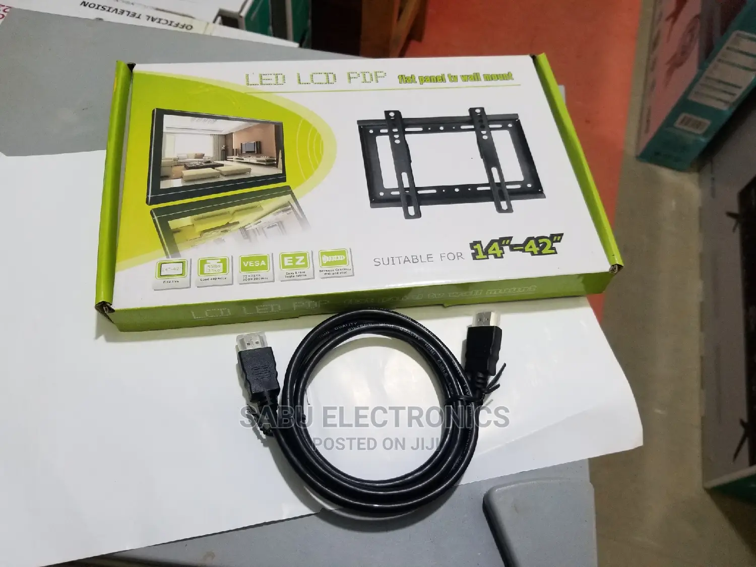 Tv Wall Mount +HDMI Cable 1.5m
