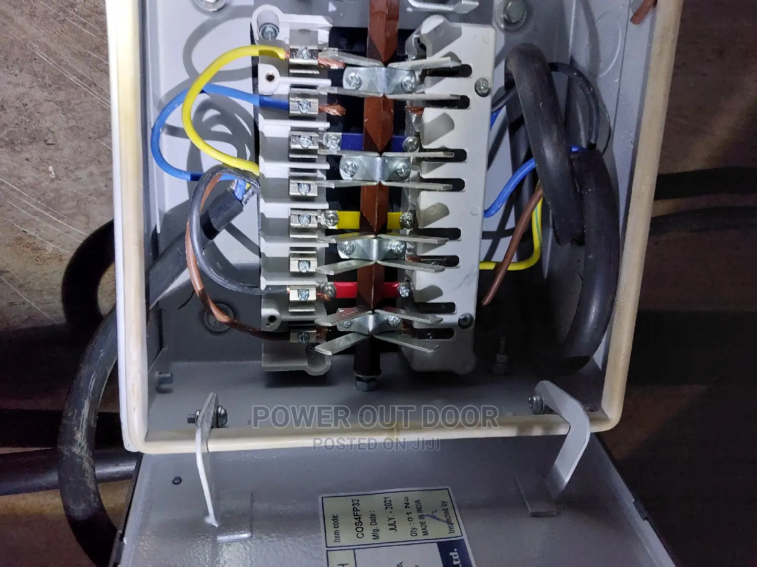 Generator Electric Change Over Switch