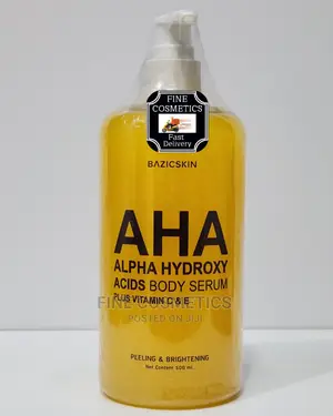 AHA Brightening and Peeling Serum With Alpha Hydroxy Acids