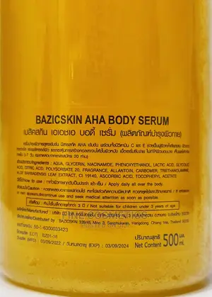AHA Brightening and Peeling Serum With Alpha Hydroxy Acids