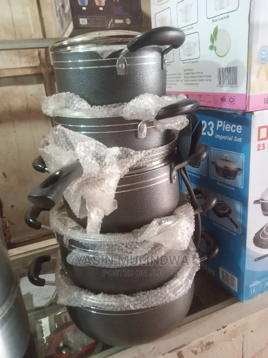Saucepans 5piece With Flying Pan