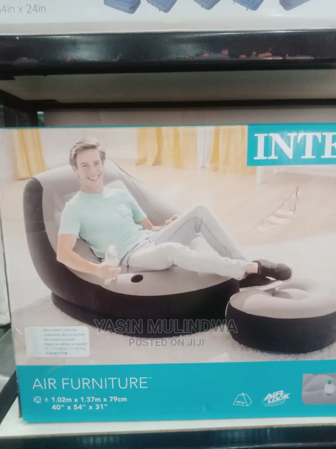 Intex Air Inflated Chair.