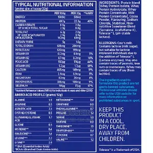 Blue Lab 100% Whey Protein - 454g (1 Lbs)