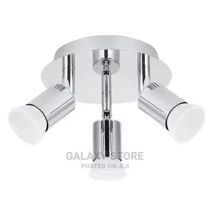 3 Way Ceiling Spot Light Rotatable Led Lamp Home Lighting