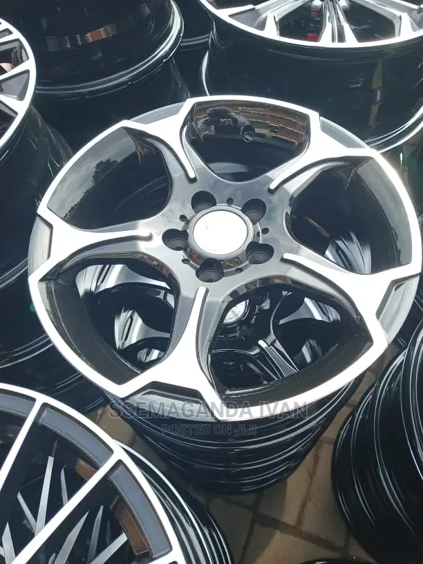 Premio Size 15 Rims Silver Black