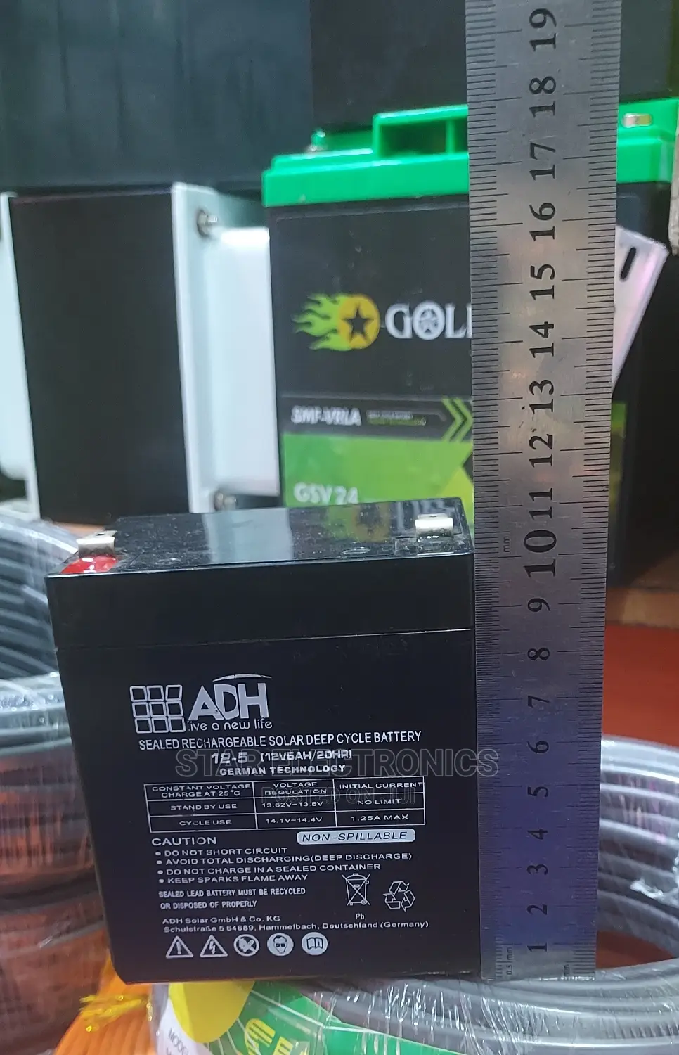 Dc Rechargeable Battery 12v5ah