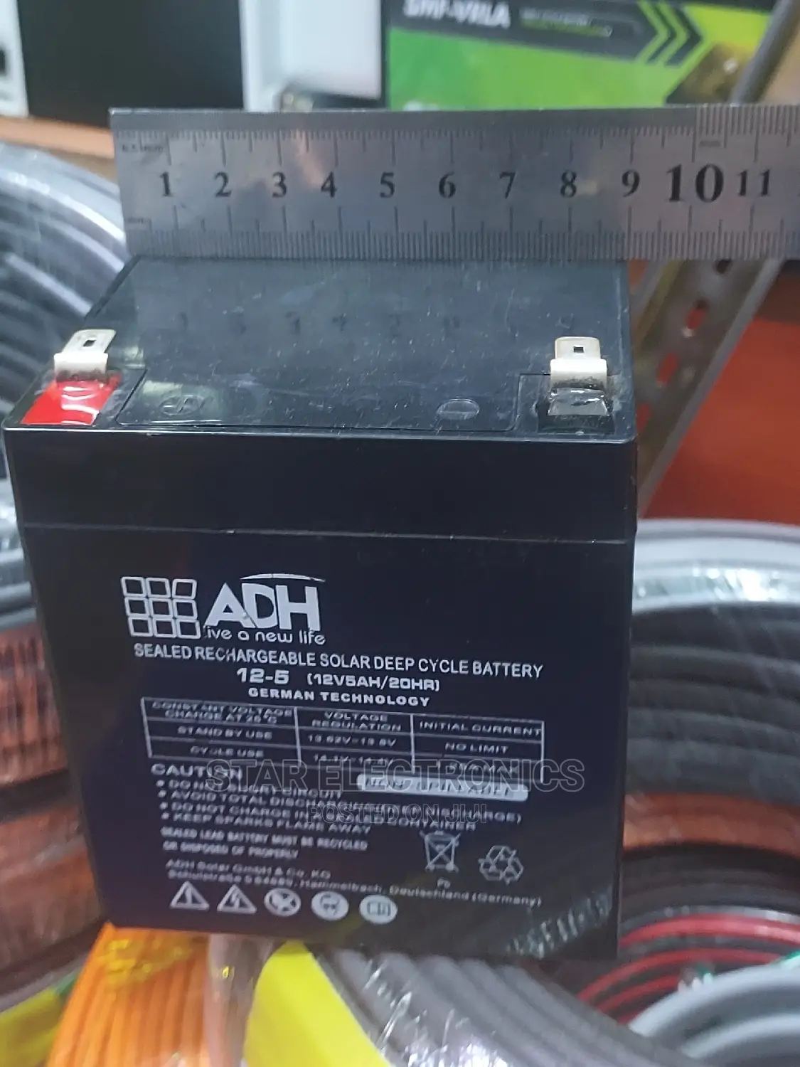 Dc Rechargeable Battery 12v5ah
