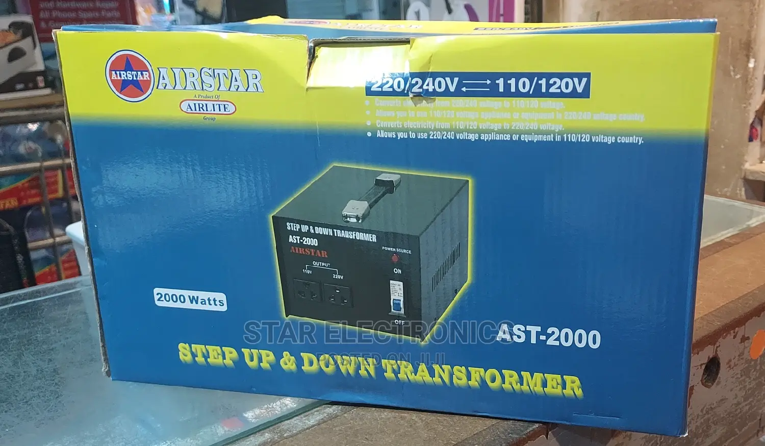 Step Up and Down Transformer 2000W