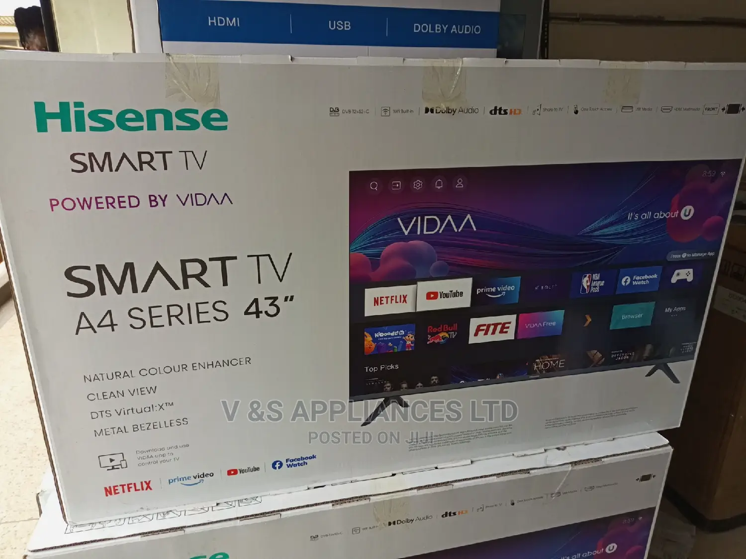 43 Vidaa Smart Hisense