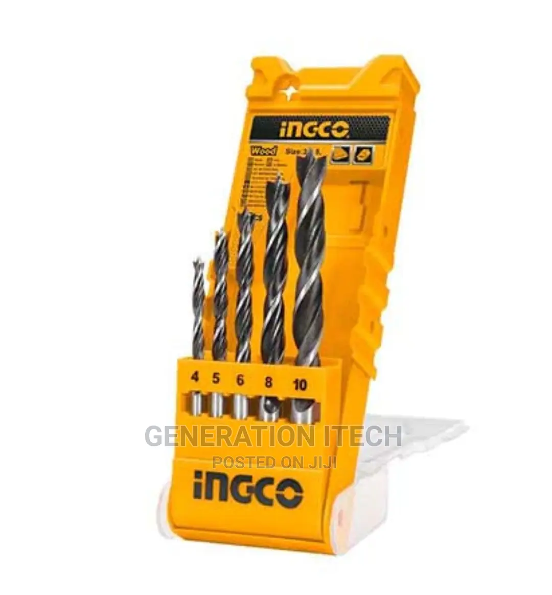 INGCO 5PCS Wood Drill Bits Set AKD5058