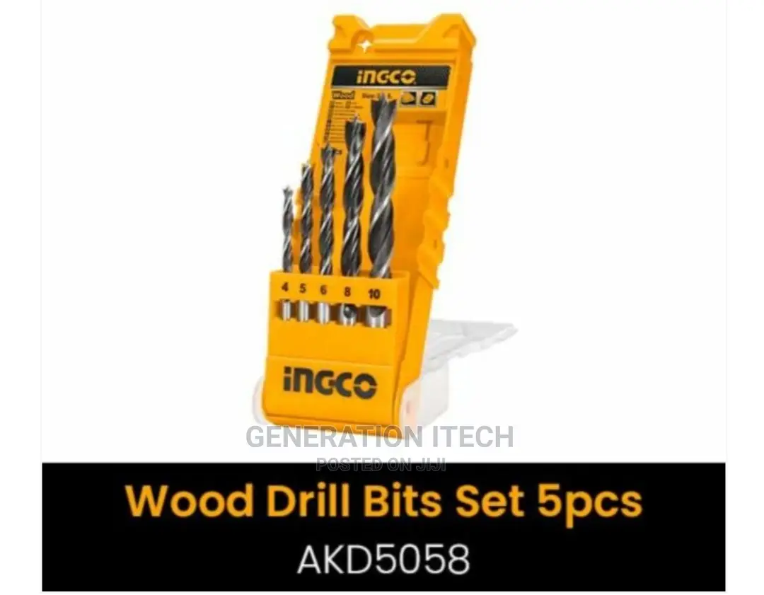 INGCO 5PCS Wood Drill Bits Set AKD5058
