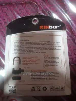 Alarm Padlock.