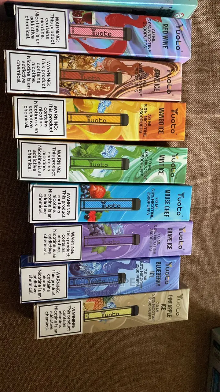 Shisha Vapes (2500 Puffs Disposable)