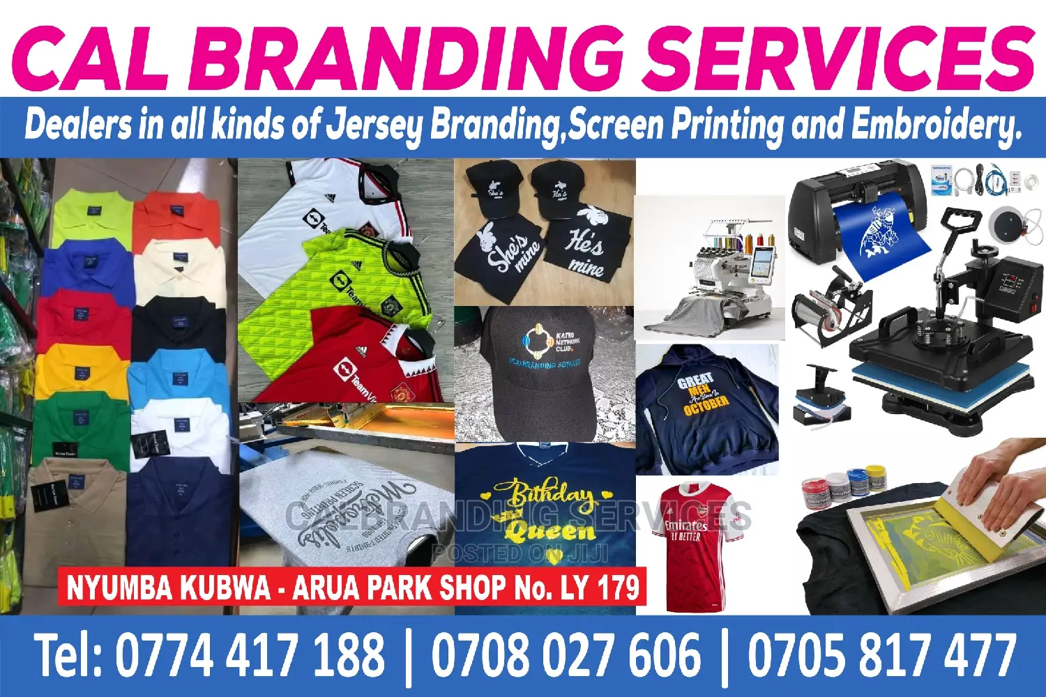 Plain and Branded Jerseys
