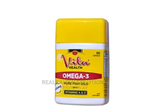 VITA HEALTH Omega 3 Pure Fish Oils With Vitamins a D 60pcs