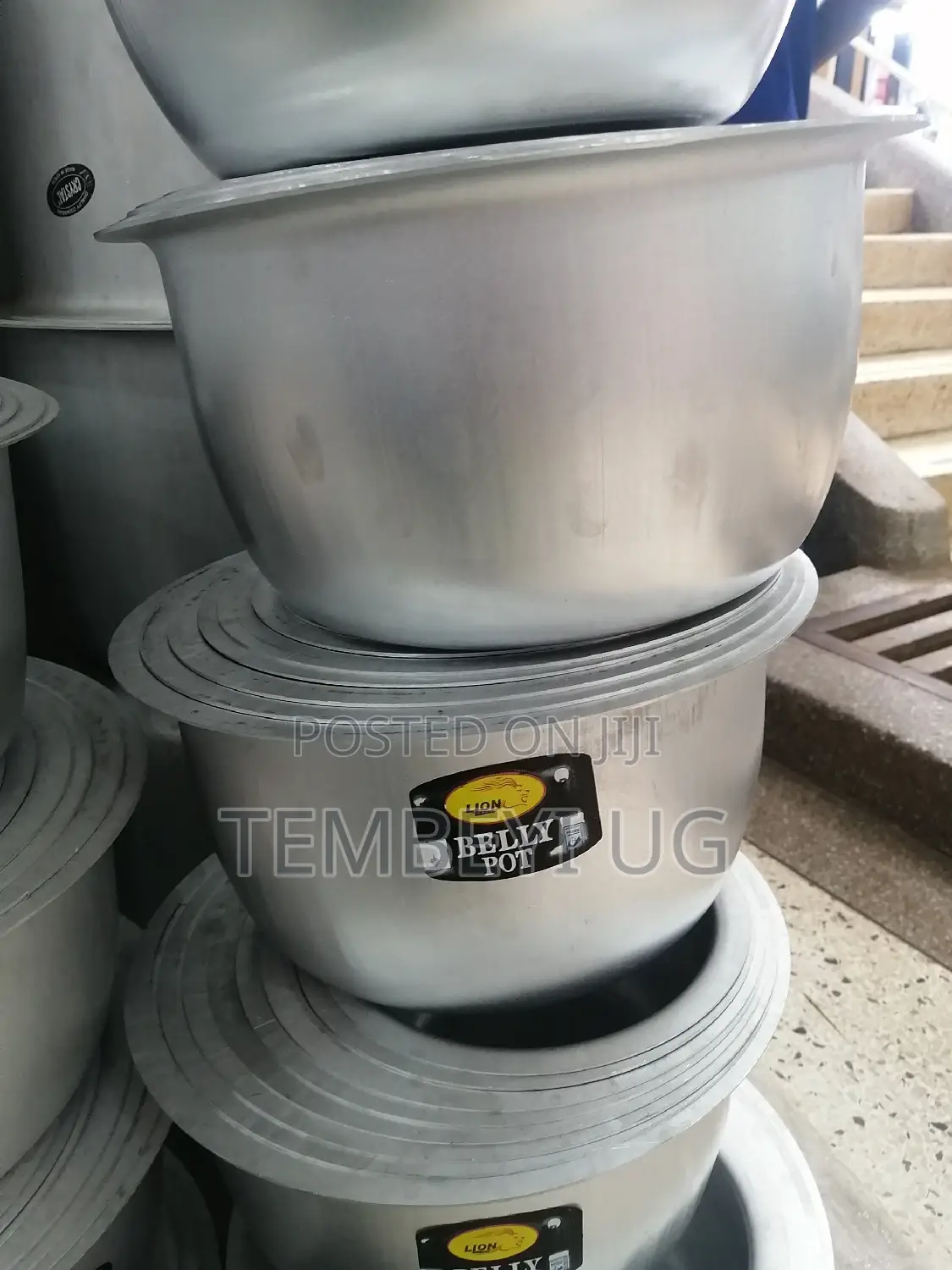 Bellypot Saucepans 8 Piece Set