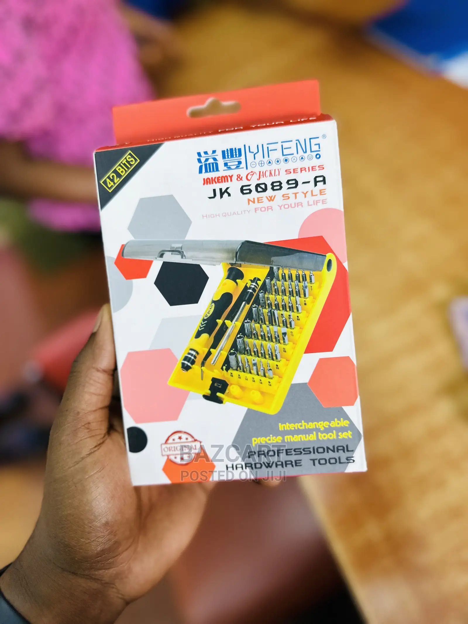42 Bit Jakemy Interchangeable Precise Toolkit