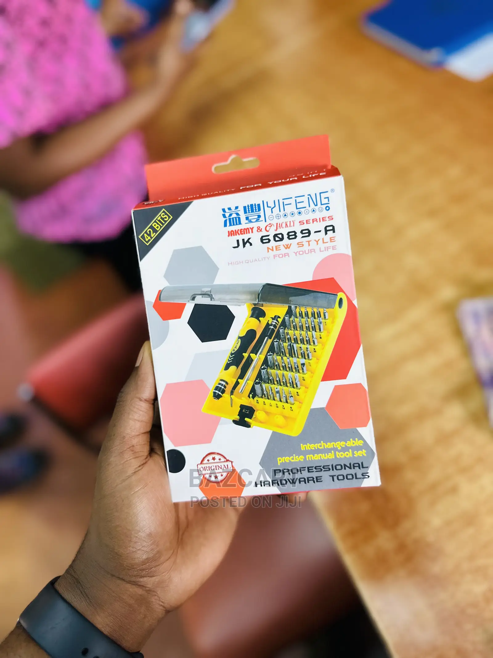 42 Bit Jakemy Interchangeable Precise Toolkit