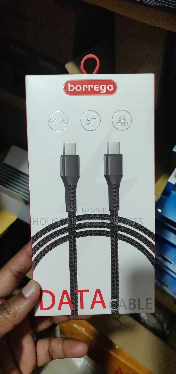 Type C to Type C Data Cable Borego