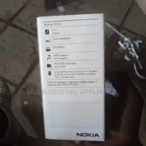 New Nokia 5310 XpressMusic Black