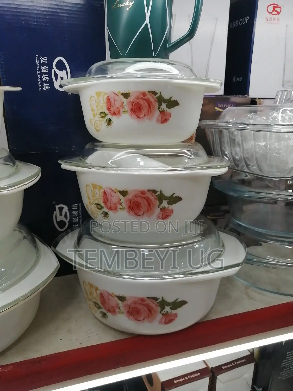 Floral Ceramic Serving Dishes