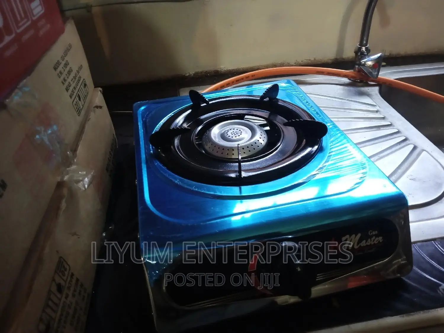 Master Gas Plate Single Burner.