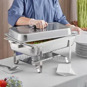 Triple Compartments Stainless Steel Chaffing Dishes