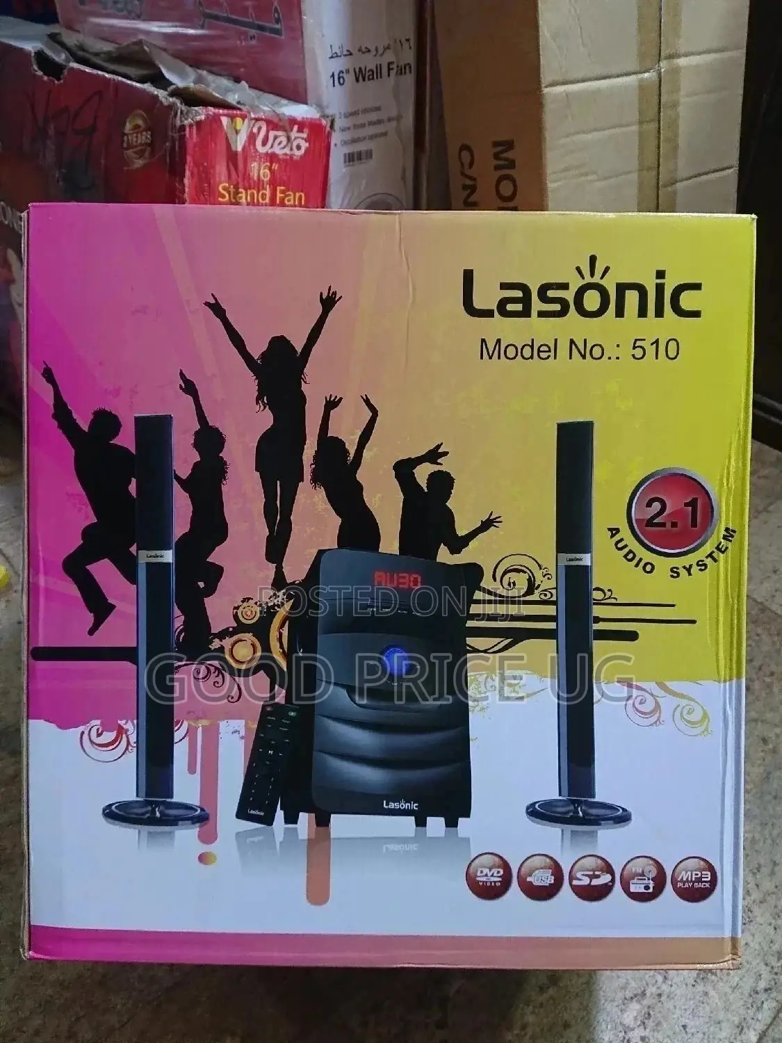 2.1 Lasonic Home Theatre System