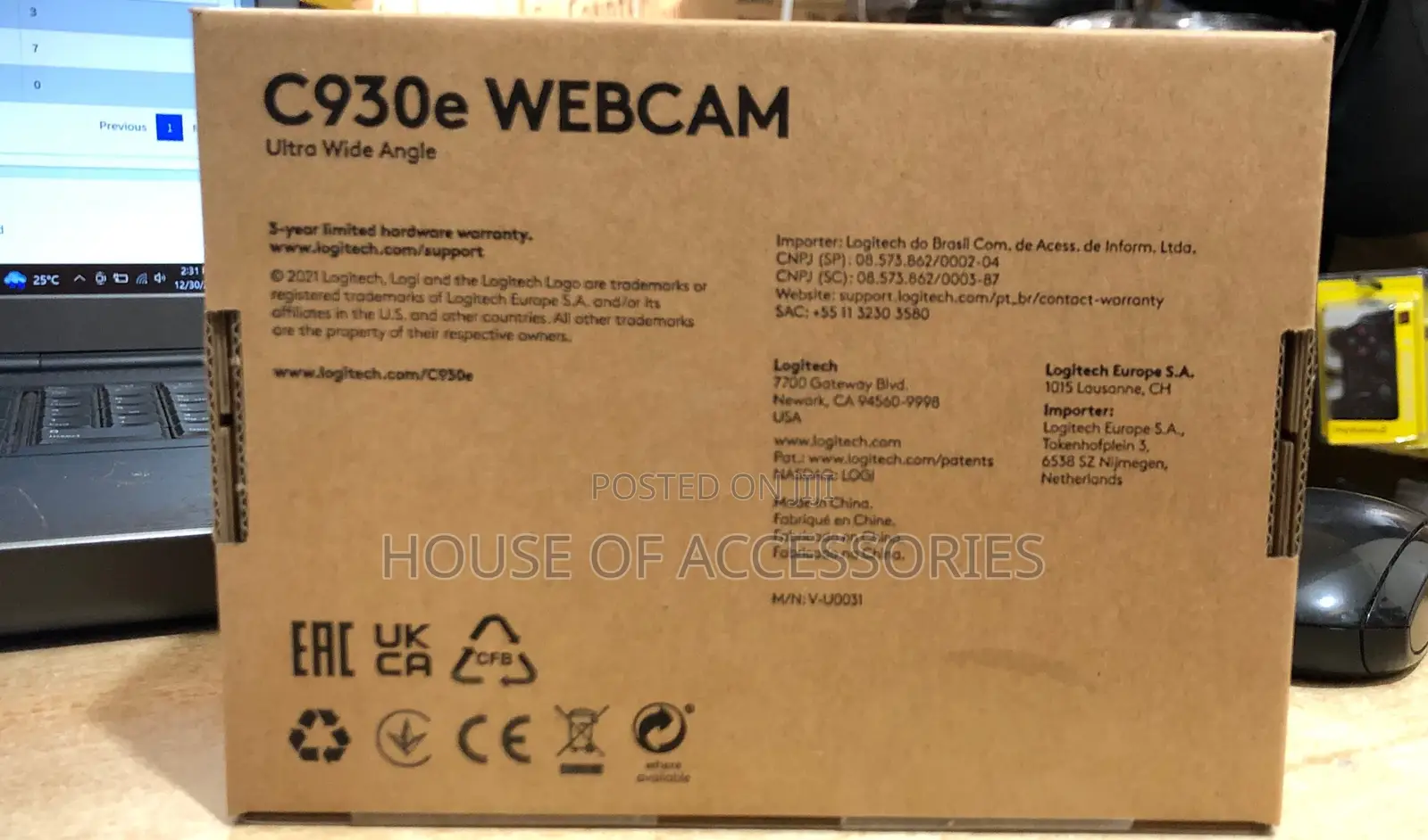 Logitech C930e Webcam