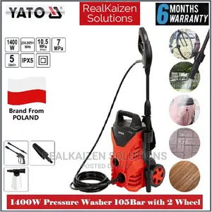 Poland YATO 105bar High Pressure Washer 1400W