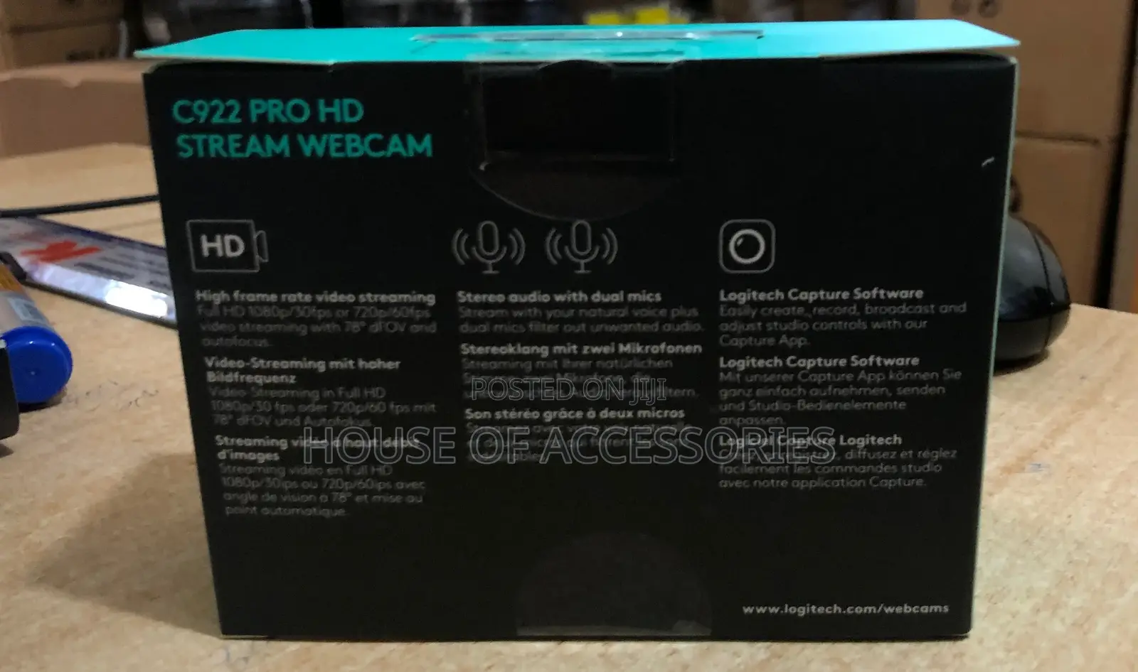 Logitech C922 Pro