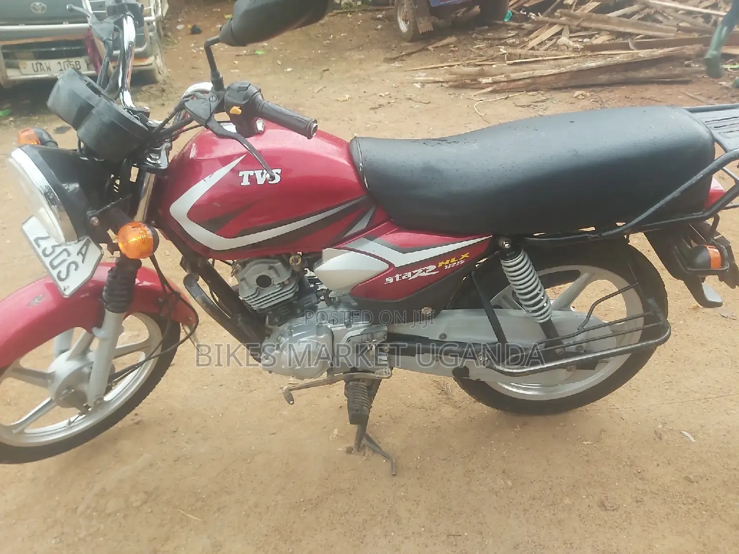 TVS HLX Plus ES 2020 Red