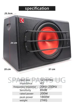 12 Inch Kuerl Bass Subwoofer