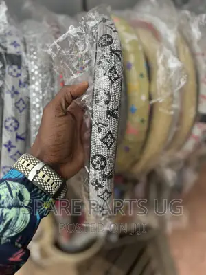 LV Diamond Steering Wheel Covers