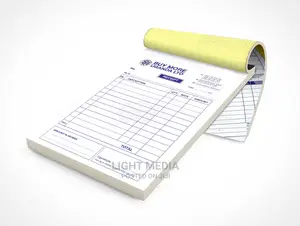 RECEIPT BOOK Design and Printing